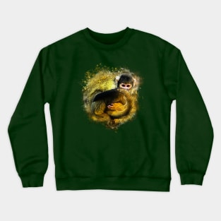 Squirrel Monkey Crewneck Sweatshirt